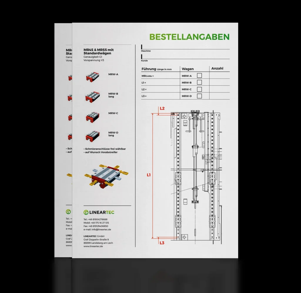 Bestellformular Lineartechnik