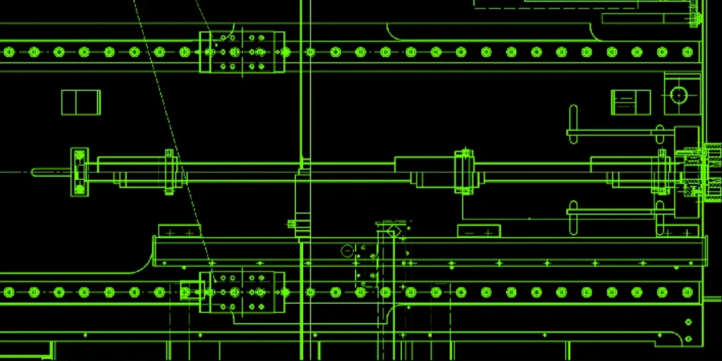 Plan Maschinenbett: Lineartechnik